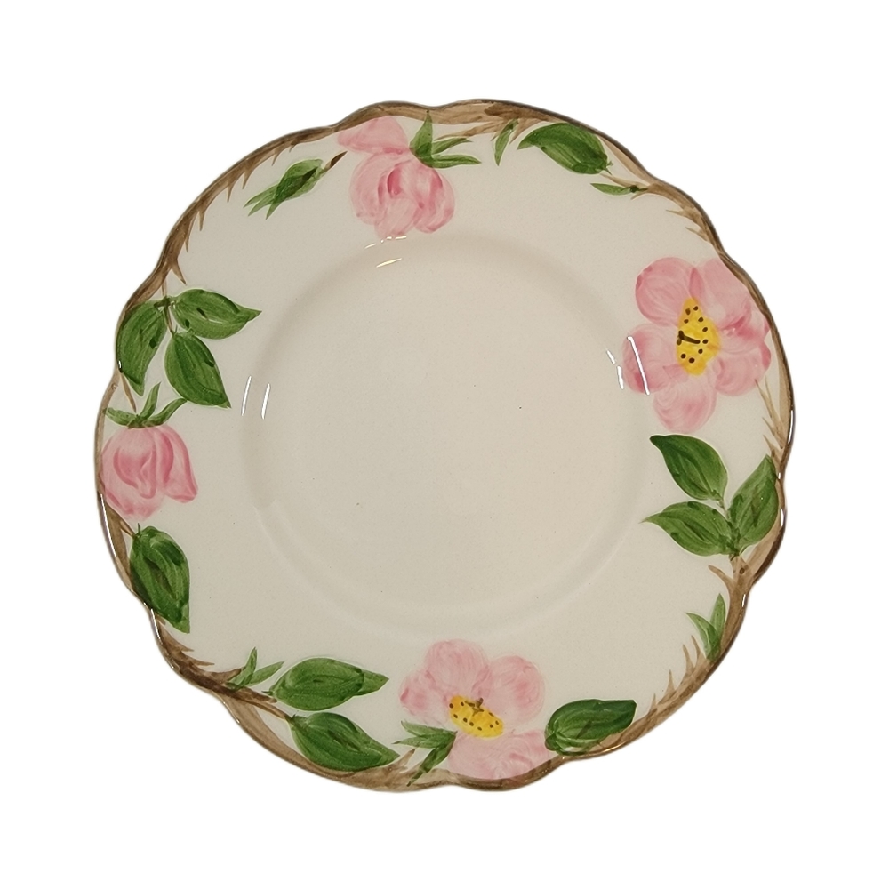 Franciscan Desert Rose Bread and Butter Plate Saucer USA 6" Made in USA Vintage - Picture 1 of 3